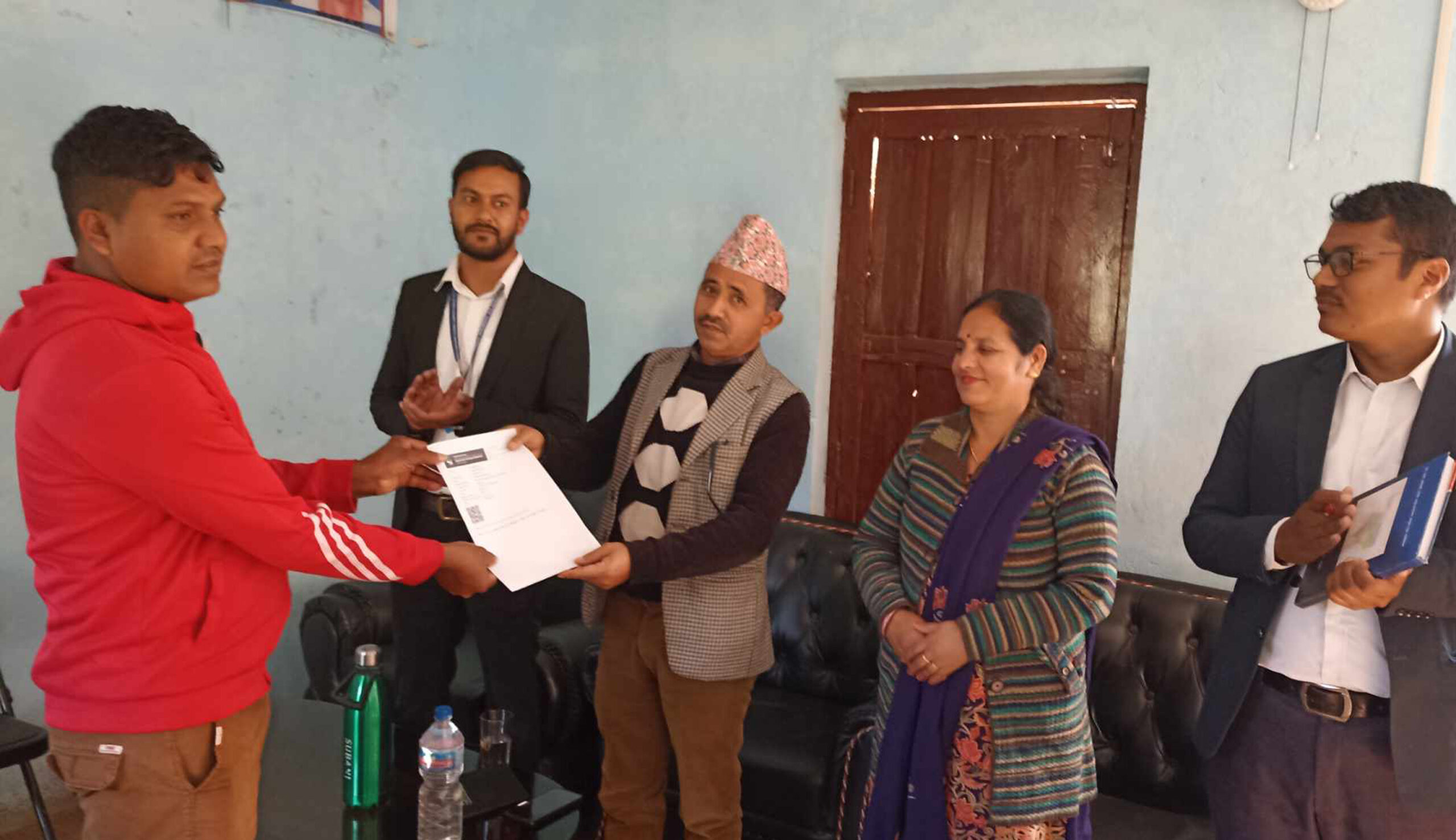 भीमसेन गाँउपालिकाले सुरु गर्याे बैदेशिक रोजगारीकाे श्रम स्वीकृति