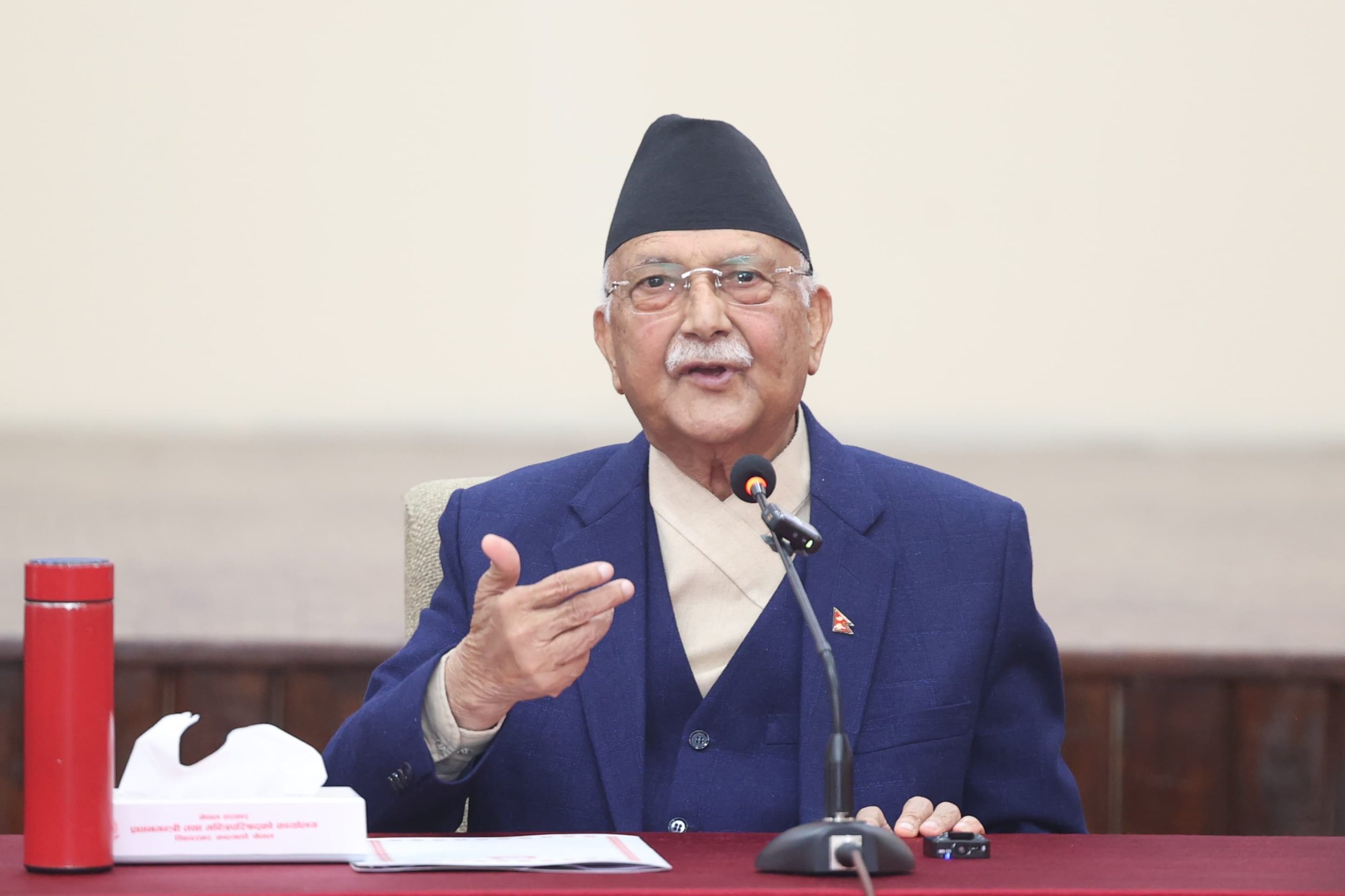 प्रधानमन्त्री केपी शर्मा ओली अस्वस्थ